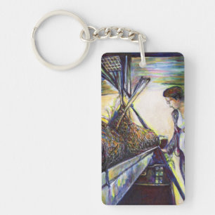 Porte-clefs Le destin hurlant de la vie