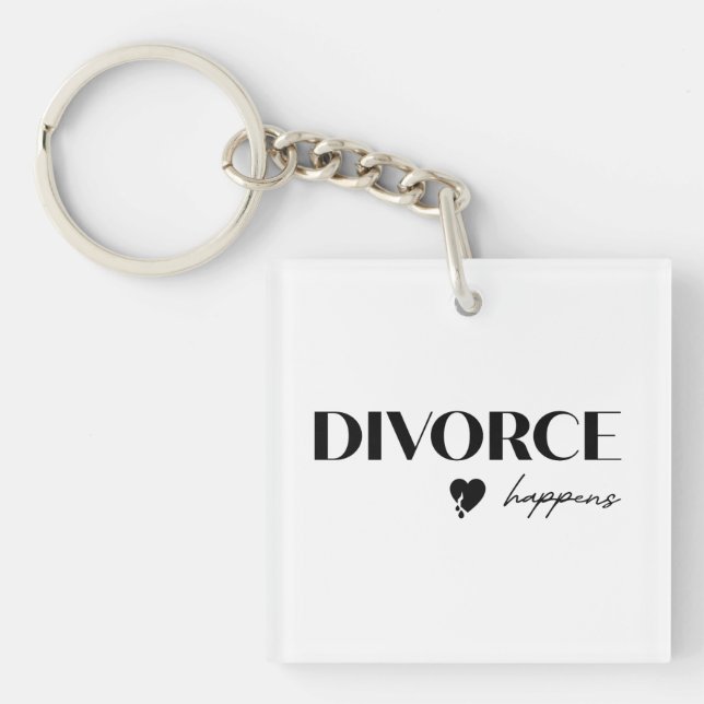 Porte-clefs Le divorce arrive (Devant)