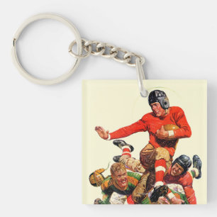 Porte-clefs Le football d'université