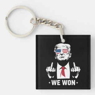 Porte-clefs Le gagnant Trump nous avons gagné le 47e jour de l