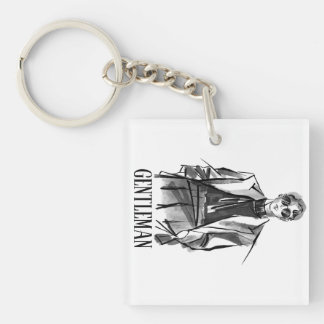 Porte-clefs Le gentleman