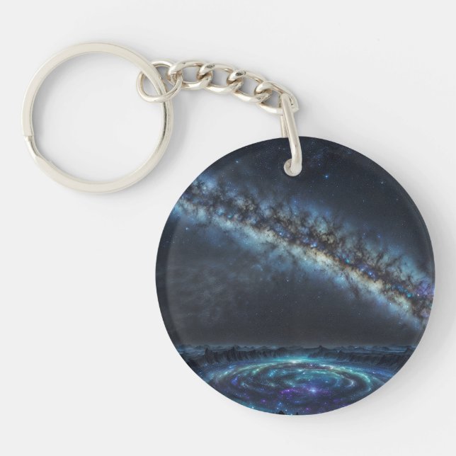 Porte-clefs Le golfe des étoiles (Devant)