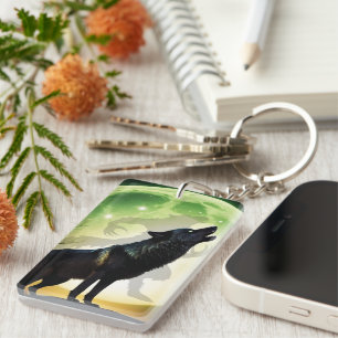 Porte-clefs Le loup-garou Howl