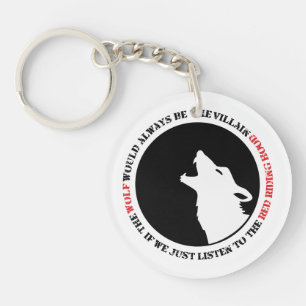 Porte-clefs Le loup serait toujours le méchant