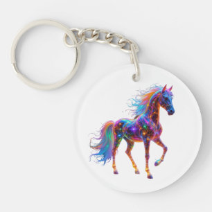 Porte-clefs Le majestueux Neon Horse