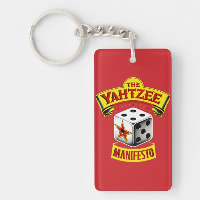 Porte-clefs Le Manifeste de Yahtzee Porte - clé (Devant)