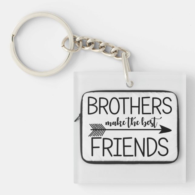 Porte-clefs Le meilleur frère du monde Magnet Gift (Devant)