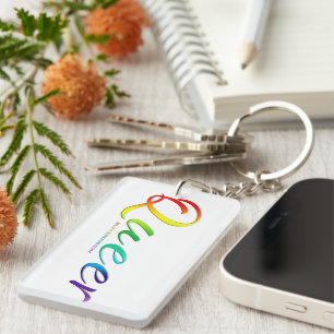 Porte-clefs Le mot unique expressif et étrange de SlipperyJoe