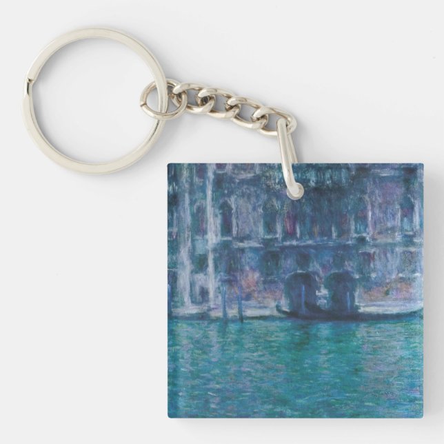 Porte-clefs Le palais da Mula Claude Monet (Devant)