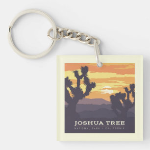 Porte-clefs Le Parc national de Joshua Tree   Californie