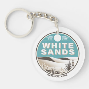 Porte-clefs Le parc national de White Sands