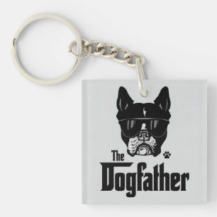 Porte-clefs Le père du chien et papa chien