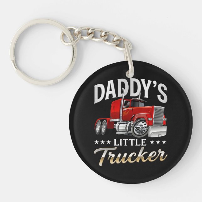 Porte-clefs Le Petit Camionneur de Papa (Devant)