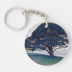 Porte-clefs Le Pin Bonaventure, peinture à l'huile, Paul Signa