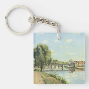 Porte-clefs Le Pont Du Chemin De Fer Camille Pissarro