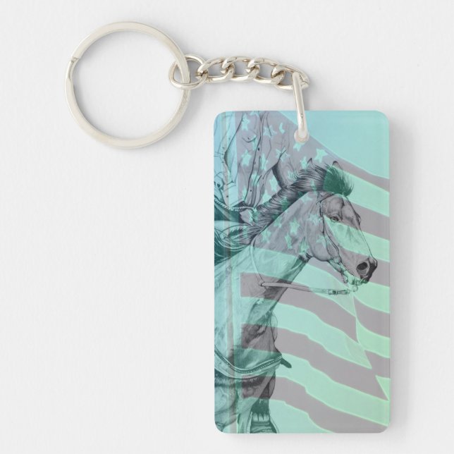 Porte-clefs Le Porte - clé Barrel Racer (Devant)