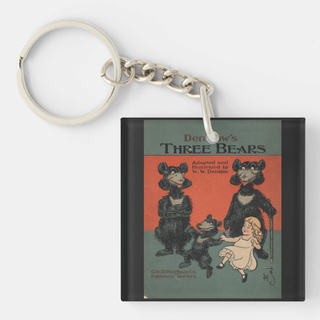 Porte-clefs Le Porte - clé des trois ours (Devant)