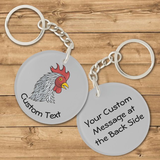Porte-clefs Le Porte - clé en chef de Grey Rooster (Créateur téléchargé)