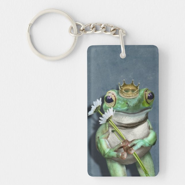 Porte-clefs Le portrait du prince de la grenouille (Devant)