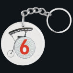 Porte-clefs Le prisonnier numéro six<br><div class="desc">Facile comme noir et blanc</div>