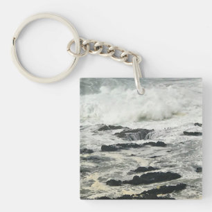 Porte-clefs Le puits de Thor, Cape Perpetua, côte de l'Oregon