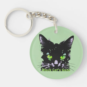 Porte-clefs Le Regard du Chat Noir