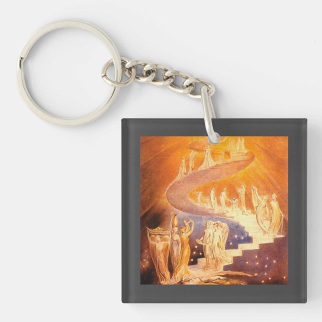 Porte-clefs Le rêve de Jacob par William Blake  (Devant)