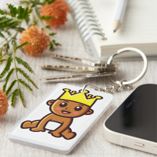 Porte-clefs Le roi bébé