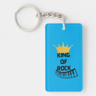 Porte-clefs Le roi de Rock sur le porte - clé