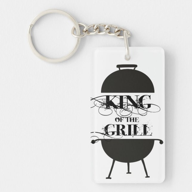 Porte-clefs Le Roi Du Grill (Devant)