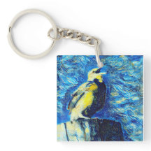Le style VanGogh aux oiseaux solitaires
