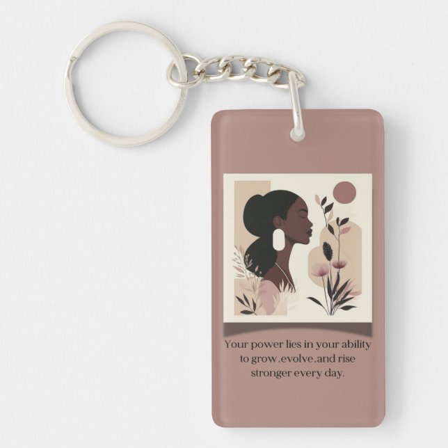 Porte-clefs Le thème de la montée en puissance (Devant)