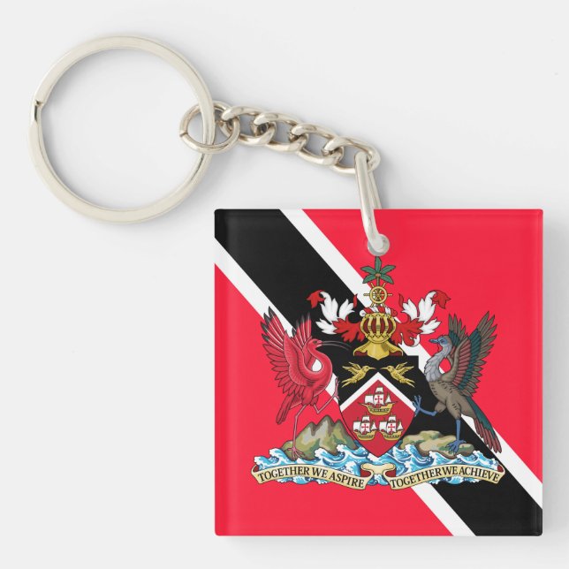 Porte-clefs Le Trinidad-et-Tobago (Devant)