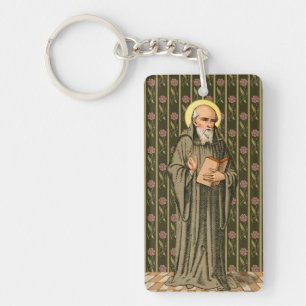 Porte-clefs Le vénérable Bède prêchant (P 008 ; Prière)
