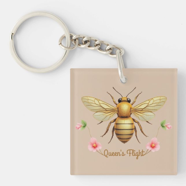 Porte-clefs Le vol de la reine (Devant)