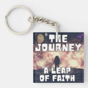 Porte-clefs Le voyage - Un saut de foi