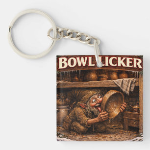 Porte-clefs Lècheur de bol lutin de Noël islandais