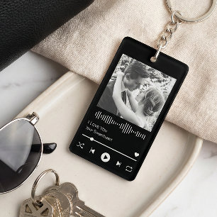 Porte-clefs Lecteur de musique pour anniversaire de mariage de