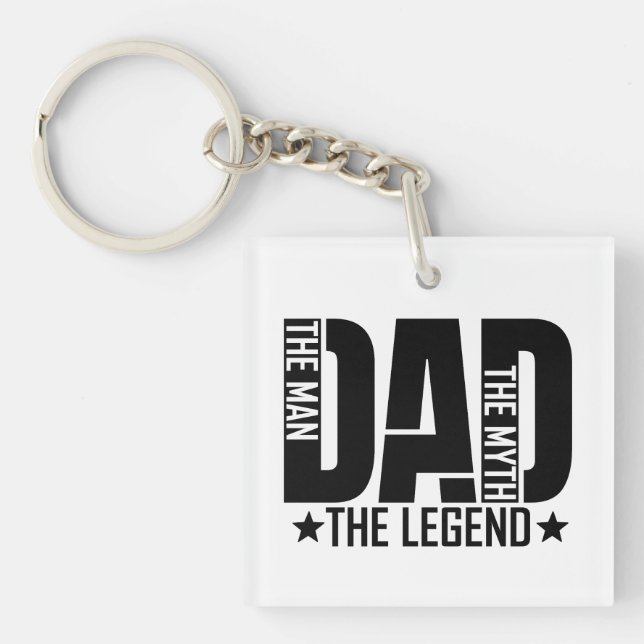 Porte-clefs Légende de Papa (Devant)