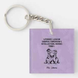 Porte-clefs Légende littéraire façonnant les héros intellectue