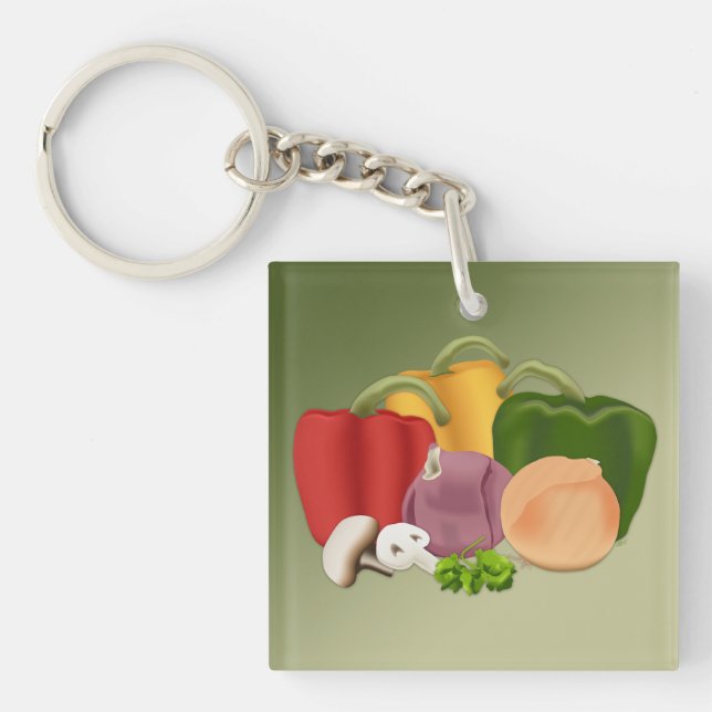 Porte-clefs Légume (Devant)
