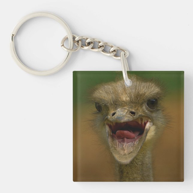 Porte-clefs L'Embrace d'Ostrich (Devant)