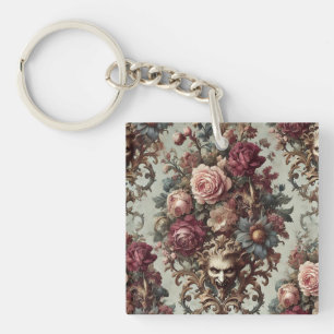 Porte-clefs 🌺 L'émeute à la floraison - Gothique Baroque Flor