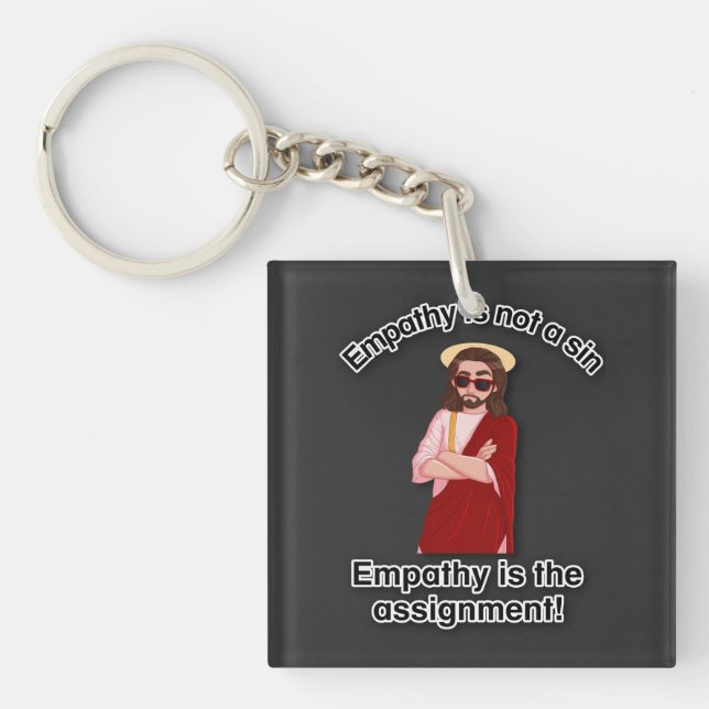 Porte-clefs L'empathie est la mission ! (Devant)