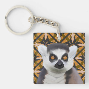 Porte-clefs Lemur Madagascar Faune