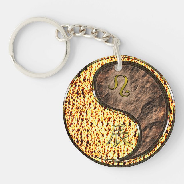 Porte-clefs Leo & Earth Dragon (Devant)