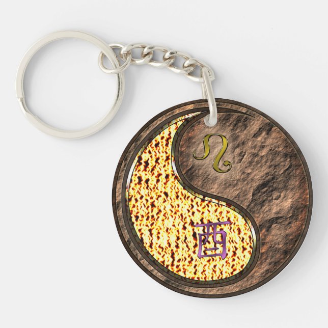 Porte-clefs Leo & Earth Rooster (Devant)