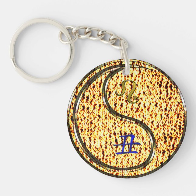 Porte-clefs Leo & Fire Ox (Devant)