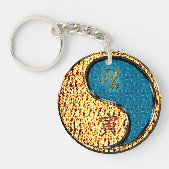 Porte-clefs Leo & Water Tiger (Devant)