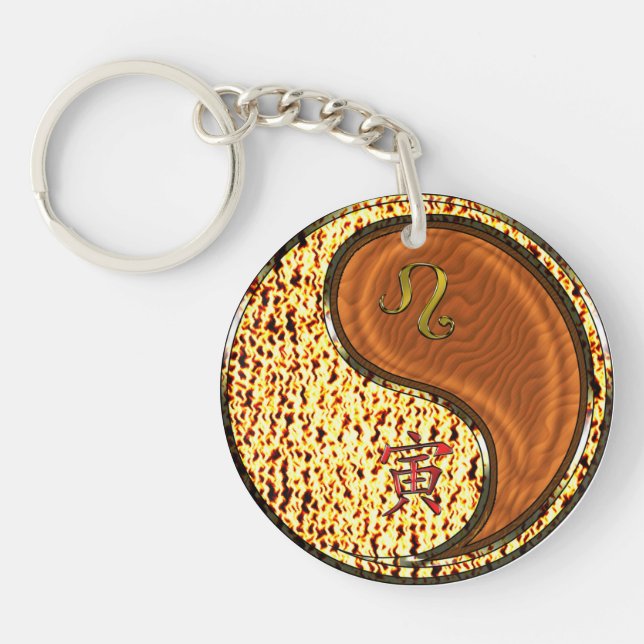 Porte-clefs Leo & Wood Tiger (Devant)